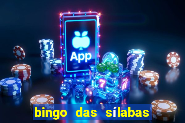 bingo das sílabas como jogar