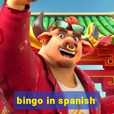 bingo in spanish