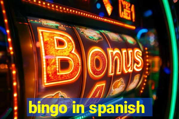 bingo in spanish