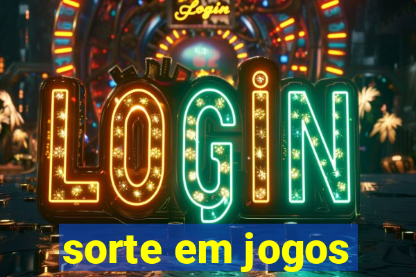 sorte em jogos