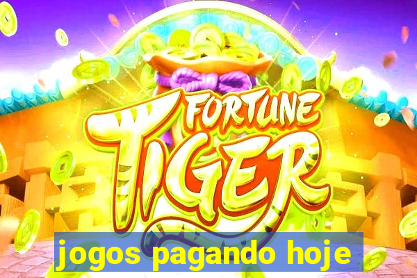 jogos pagando hoje