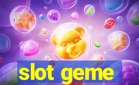 slot geme