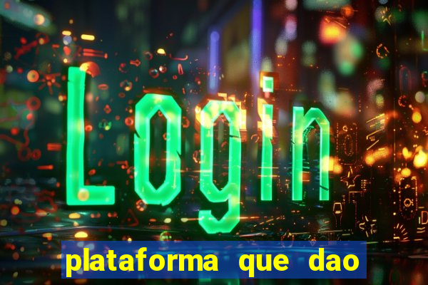 plataforma que dao bonus sem deposito