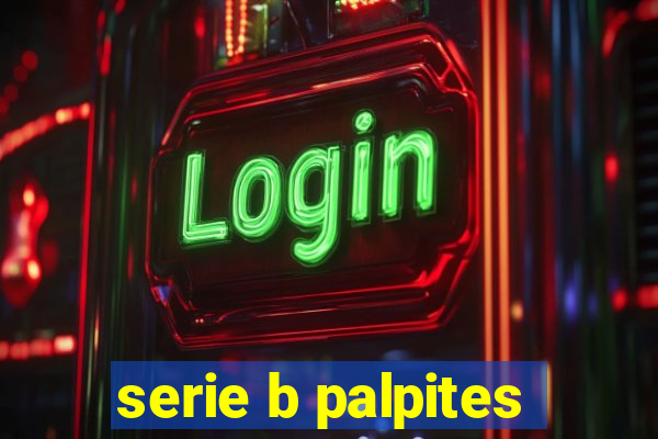 serie b palpites