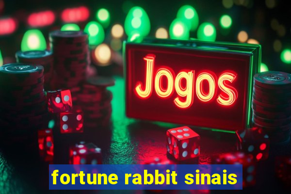 fortune rabbit sinais