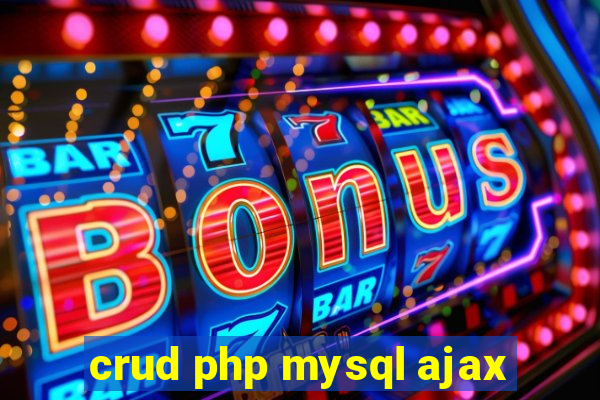 crud php mysql ajax