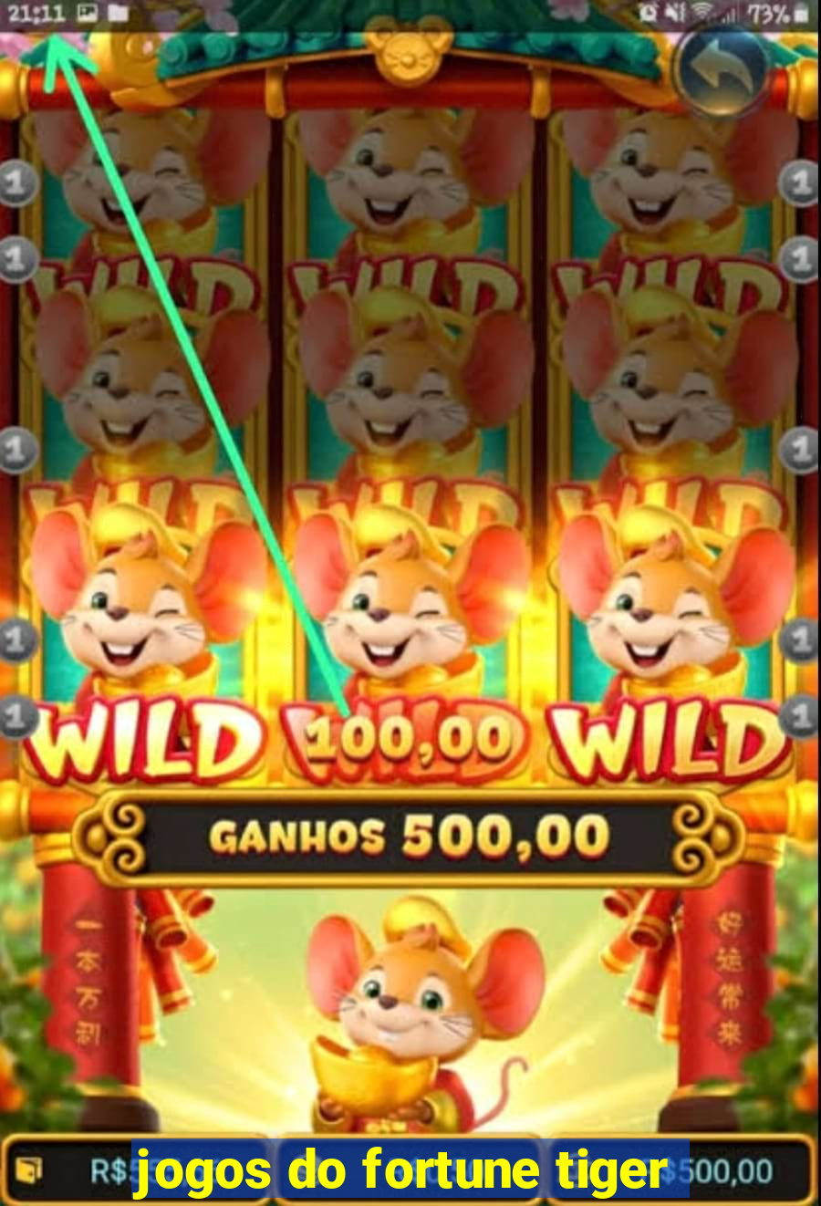 jogos do fortune tiger