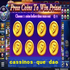 cassinos que dao bonus no cadastro