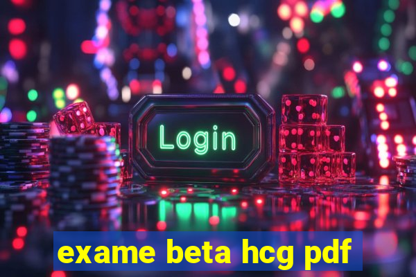 exame beta hcg pdf