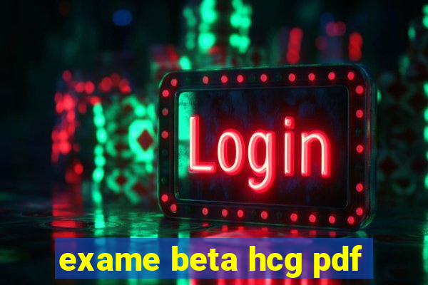 exame beta hcg pdf