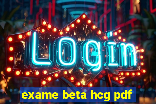 exame beta hcg pdf