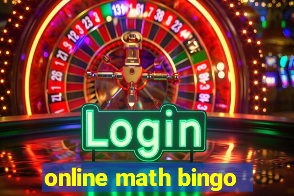 online math bingo