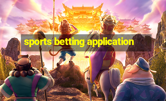 sports betting application