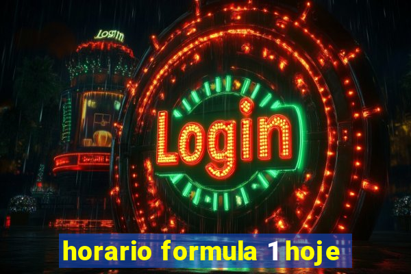 horario formula 1 hoje