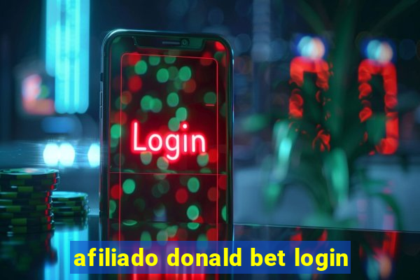 afiliado donald bet login