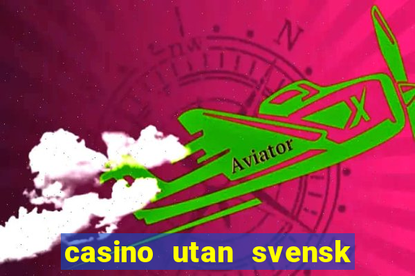 casino utan svensk licens swish