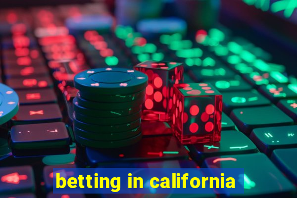 betting in california