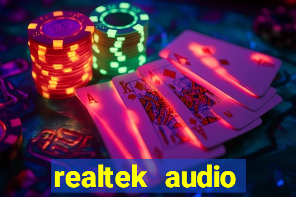 realtek audio console windows 11