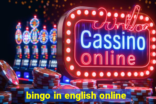 bingo in english online