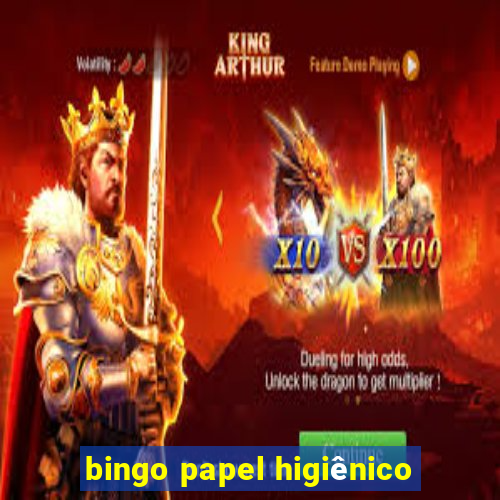 bingo papel higiênico