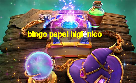 bingo papel higiênico