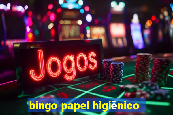 bingo papel higiênico