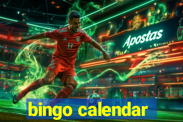 bingo calendar