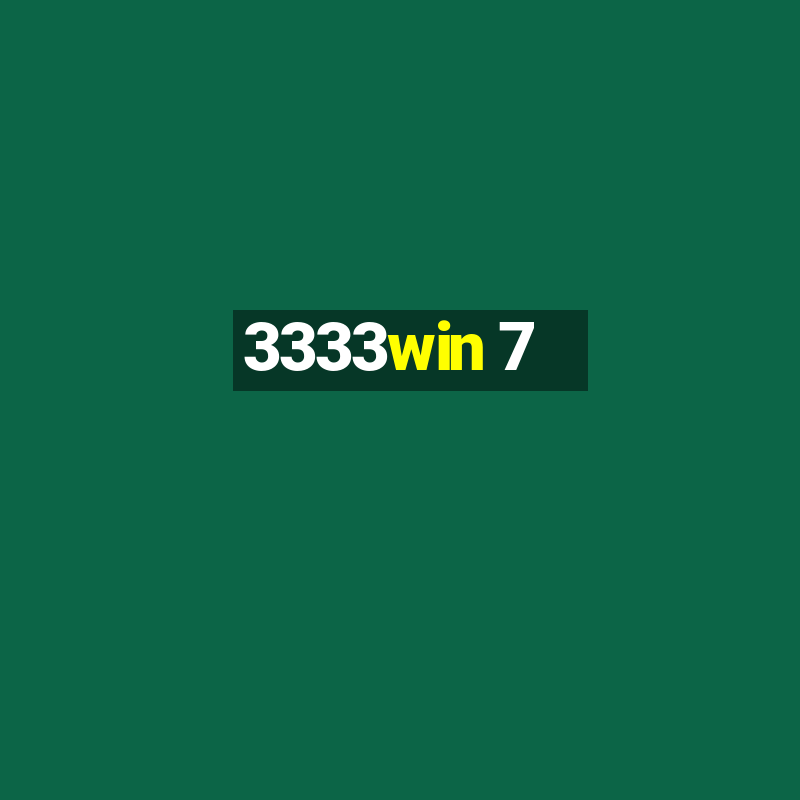 3333win 7