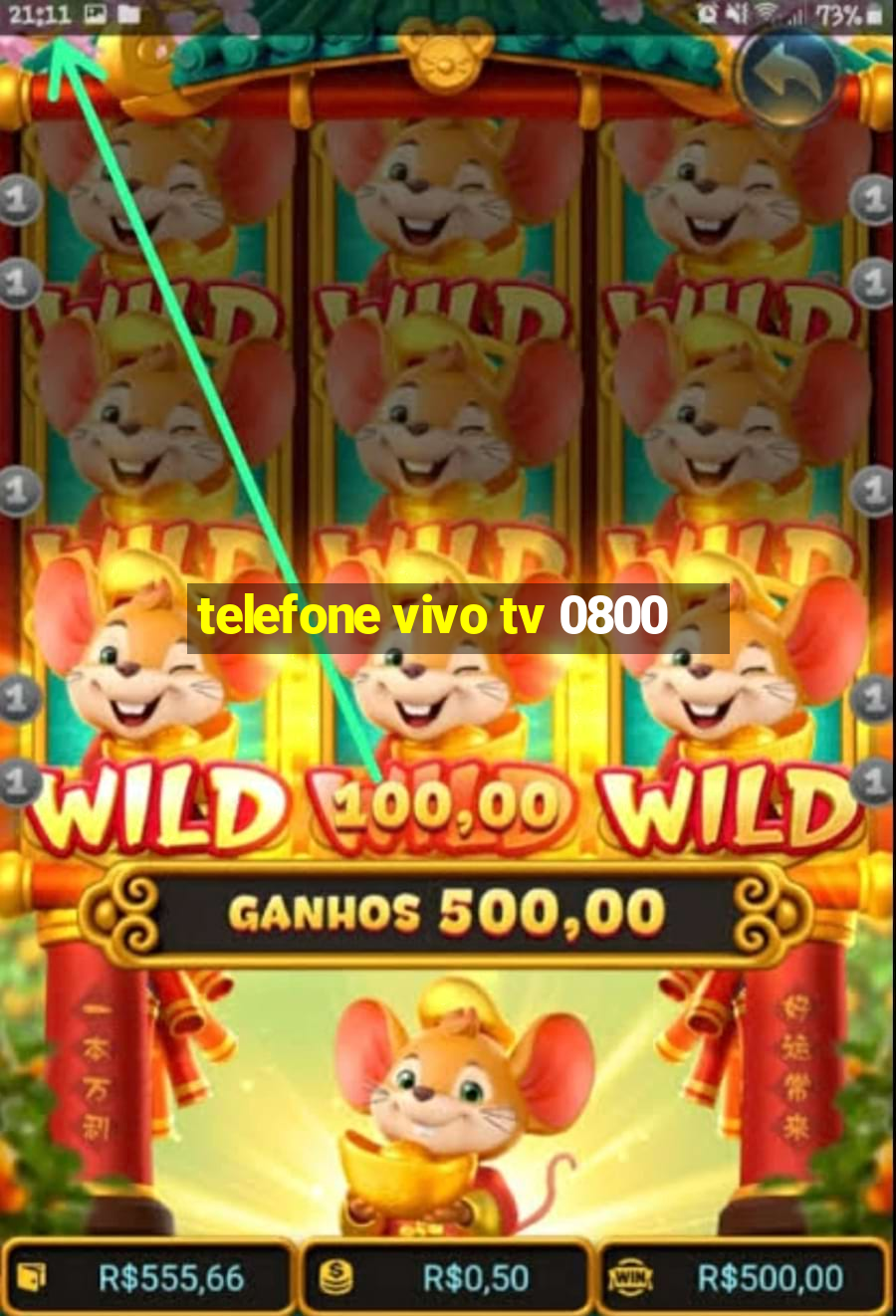 telefone vivo tv 0800