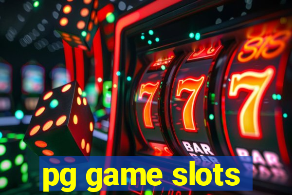 pg game slots