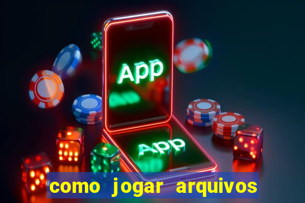 como jogar arquivos na nuvem