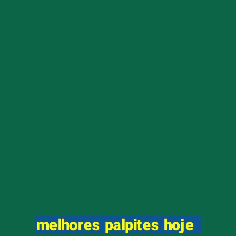 melhores palpites hoje