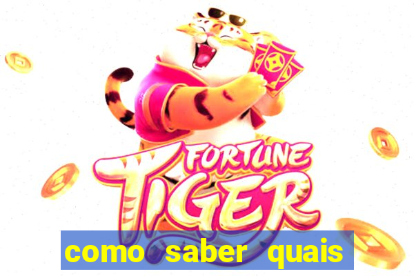 como saber quais jogos est?o pagando