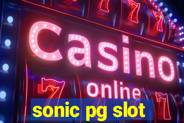 sonic pg slot