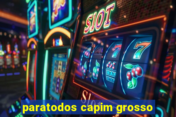 paratodos capim grosso