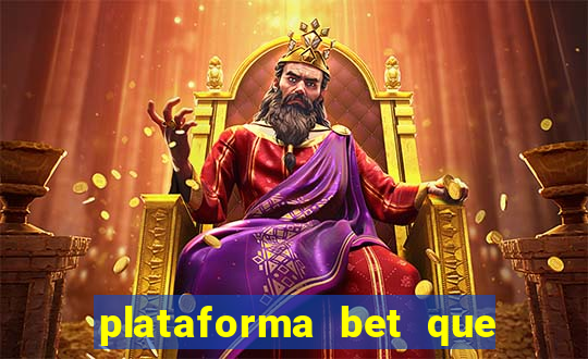 plataforma bet que da bonus