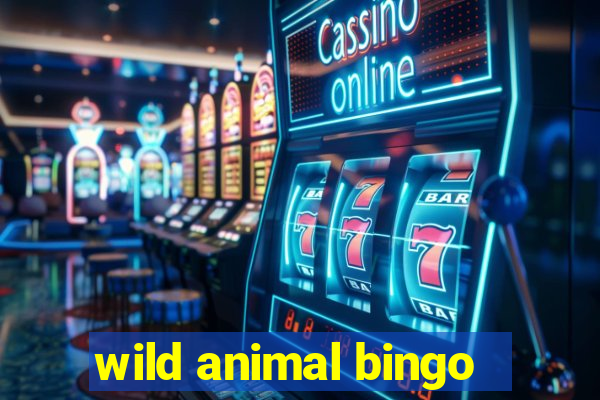 wild animal bingo