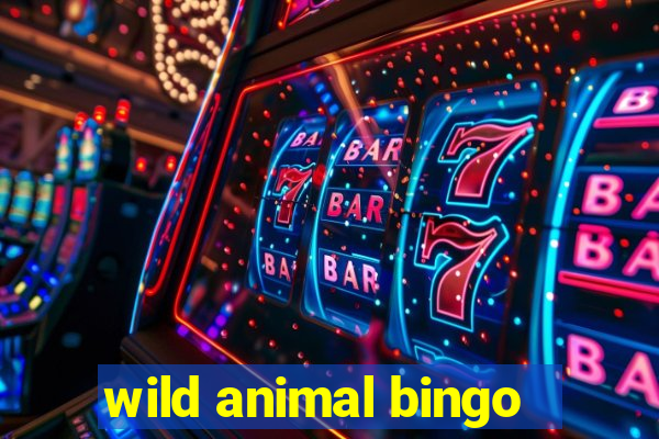 wild animal bingo