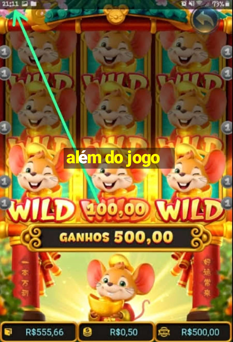 além do jogo