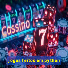 jogos feitos em python