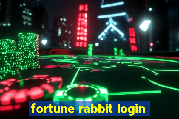 fortune rabbit login