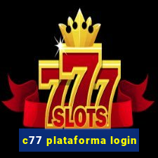 c77 plataforma login