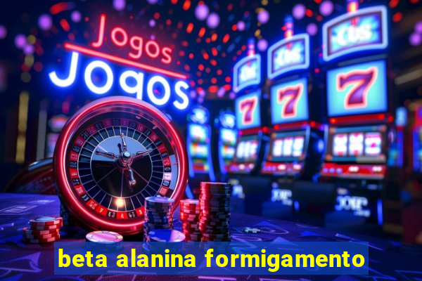 beta alanina formigamento