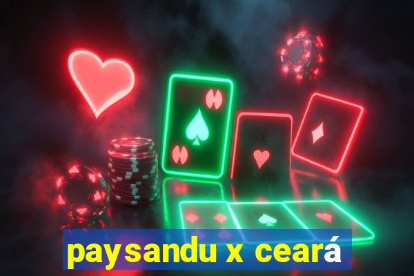 paysandu x ceará