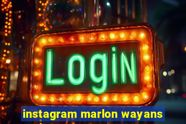 instagram marlon wayans