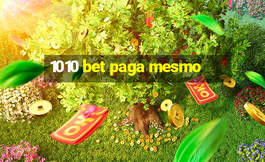 1010 bet paga mesmo