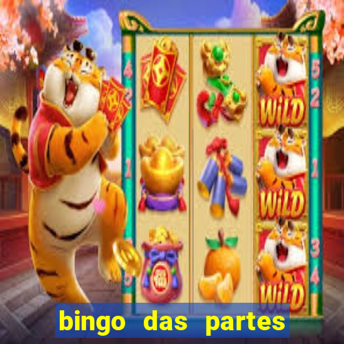 bingo das partes do corpo