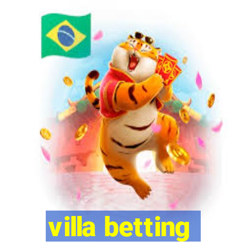 villa betting