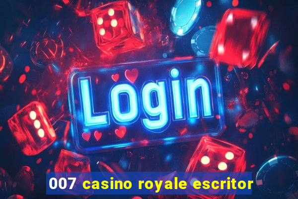 007 casino royale escritor