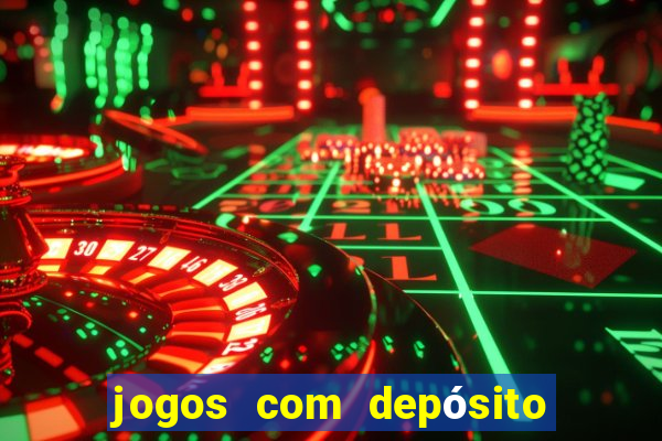 jogos com depósito de 5 reais